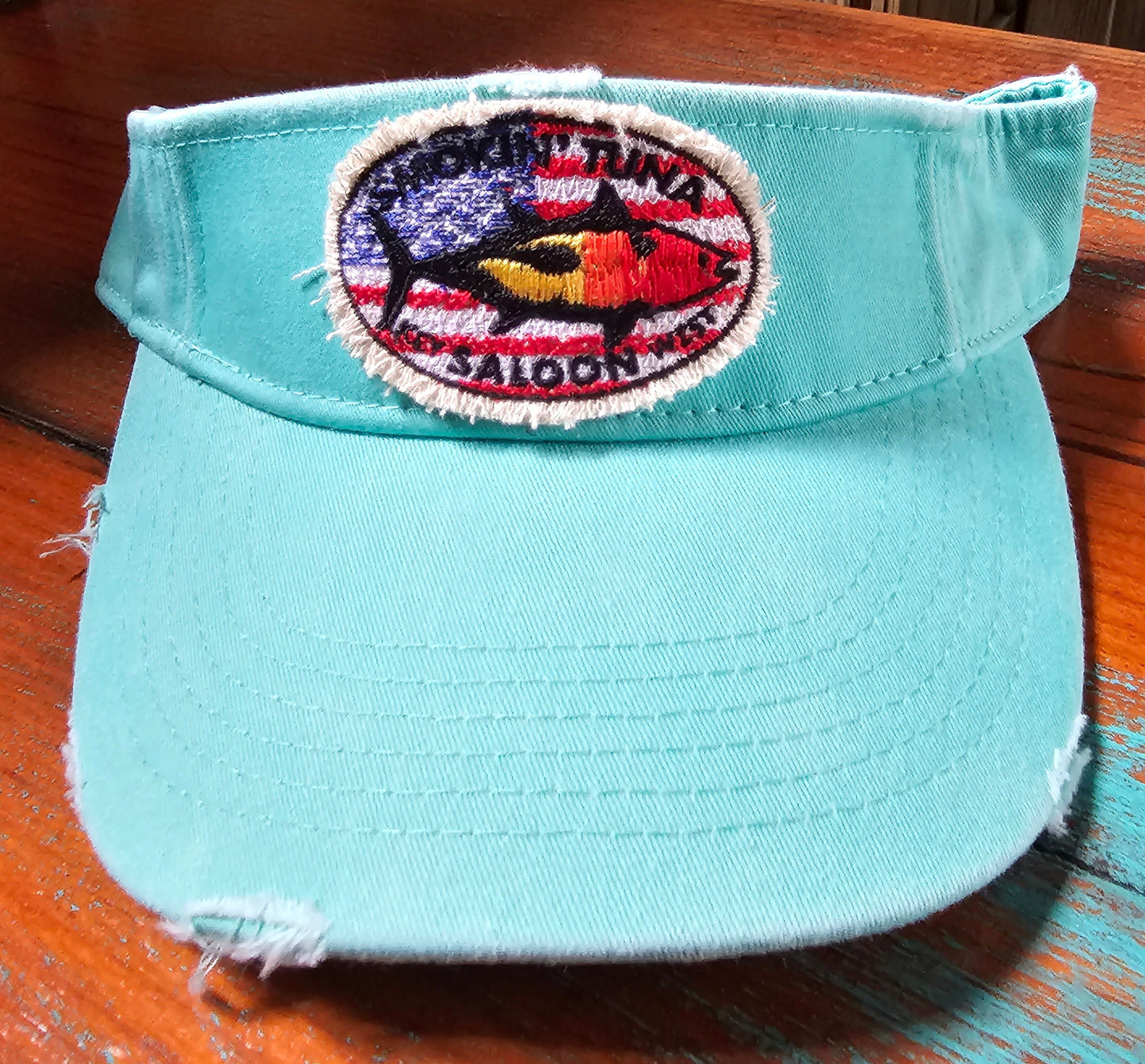 Flag Visors Distressed