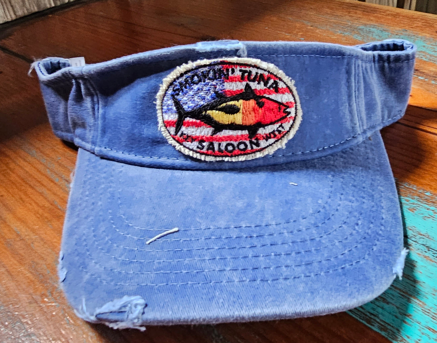 Flag Visors Distressed