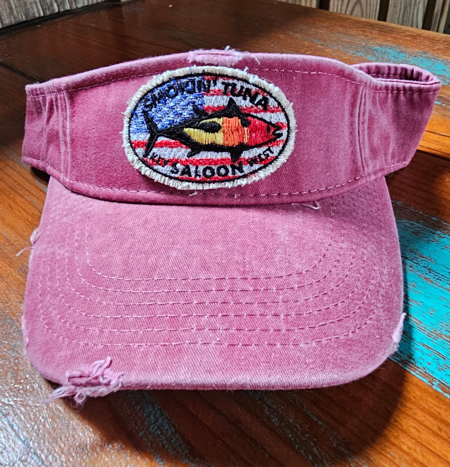 Flag Visors Distressed