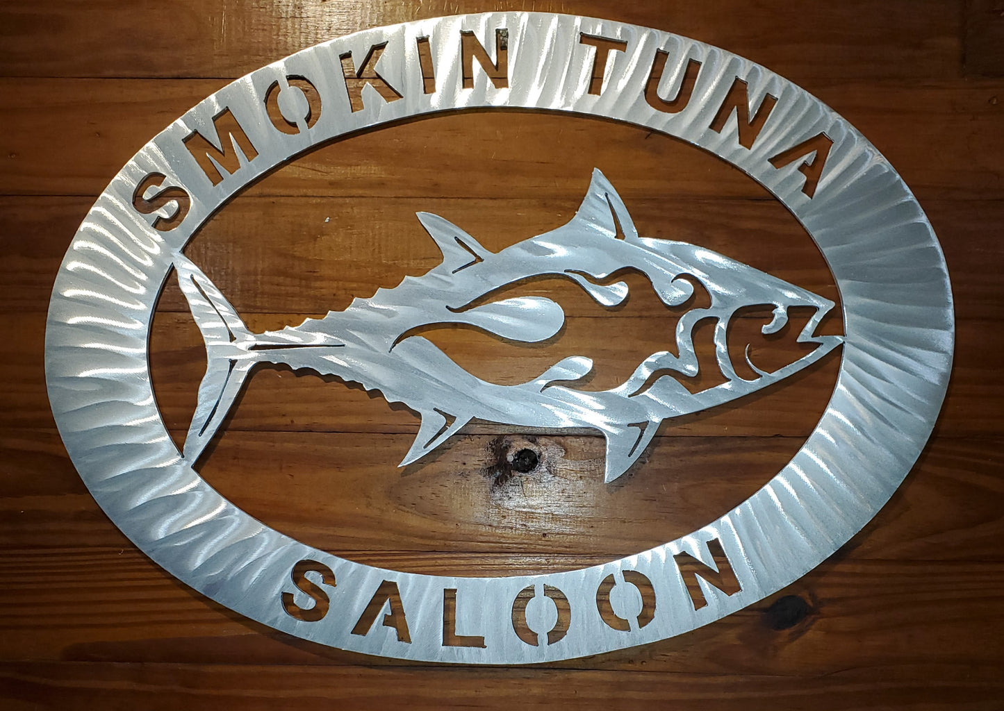 Smokin tuna Metal Carvings..