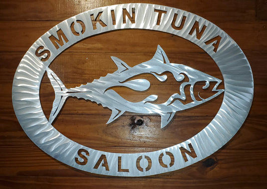 Smokin tuna Metal Carvings..