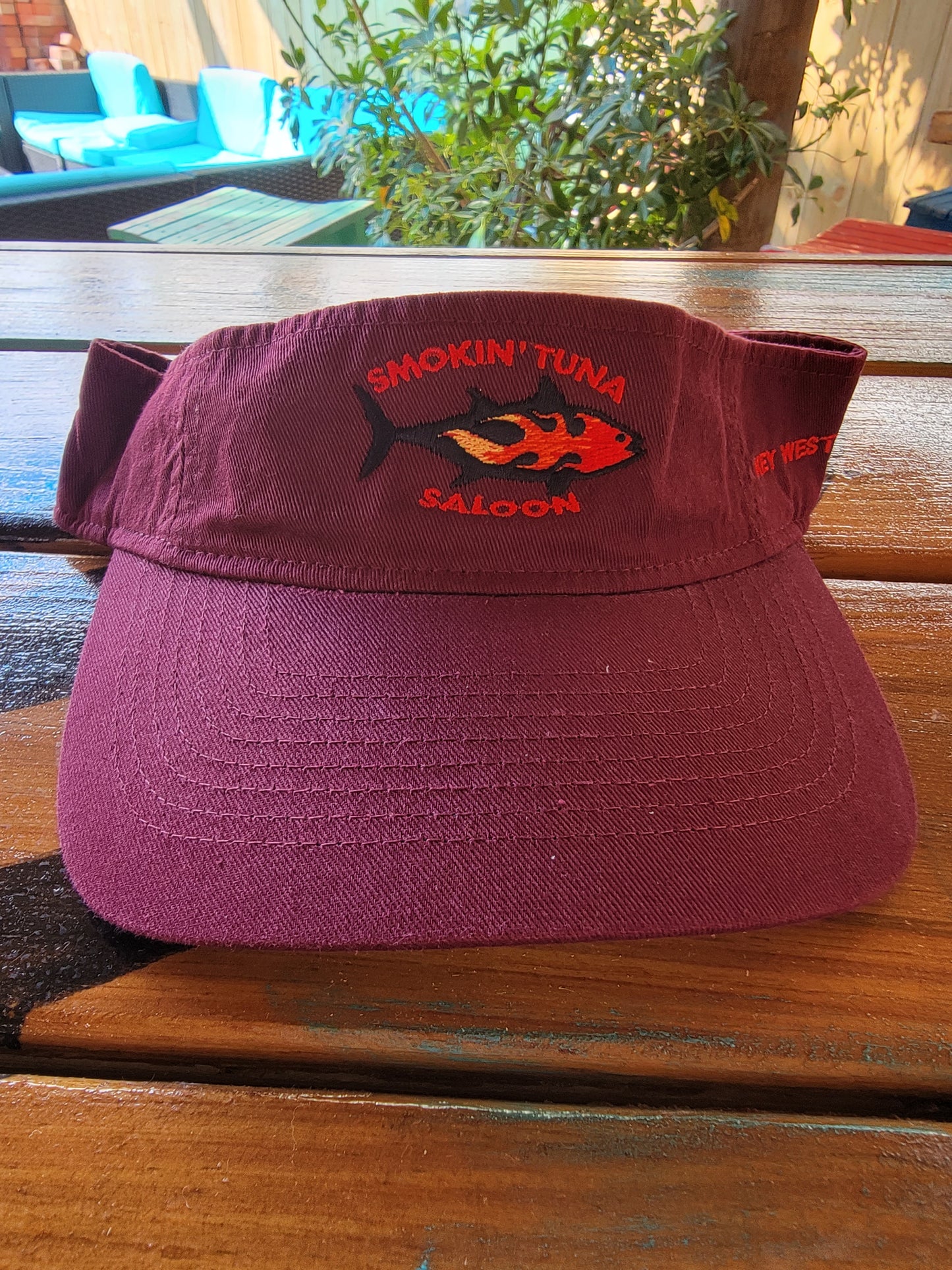 Embroidered Tuna Visor