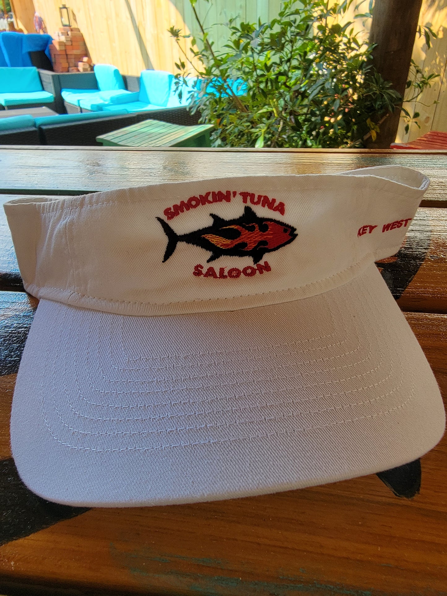 Embroidered Tuna Visor