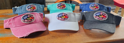 Flag Visors Distressed