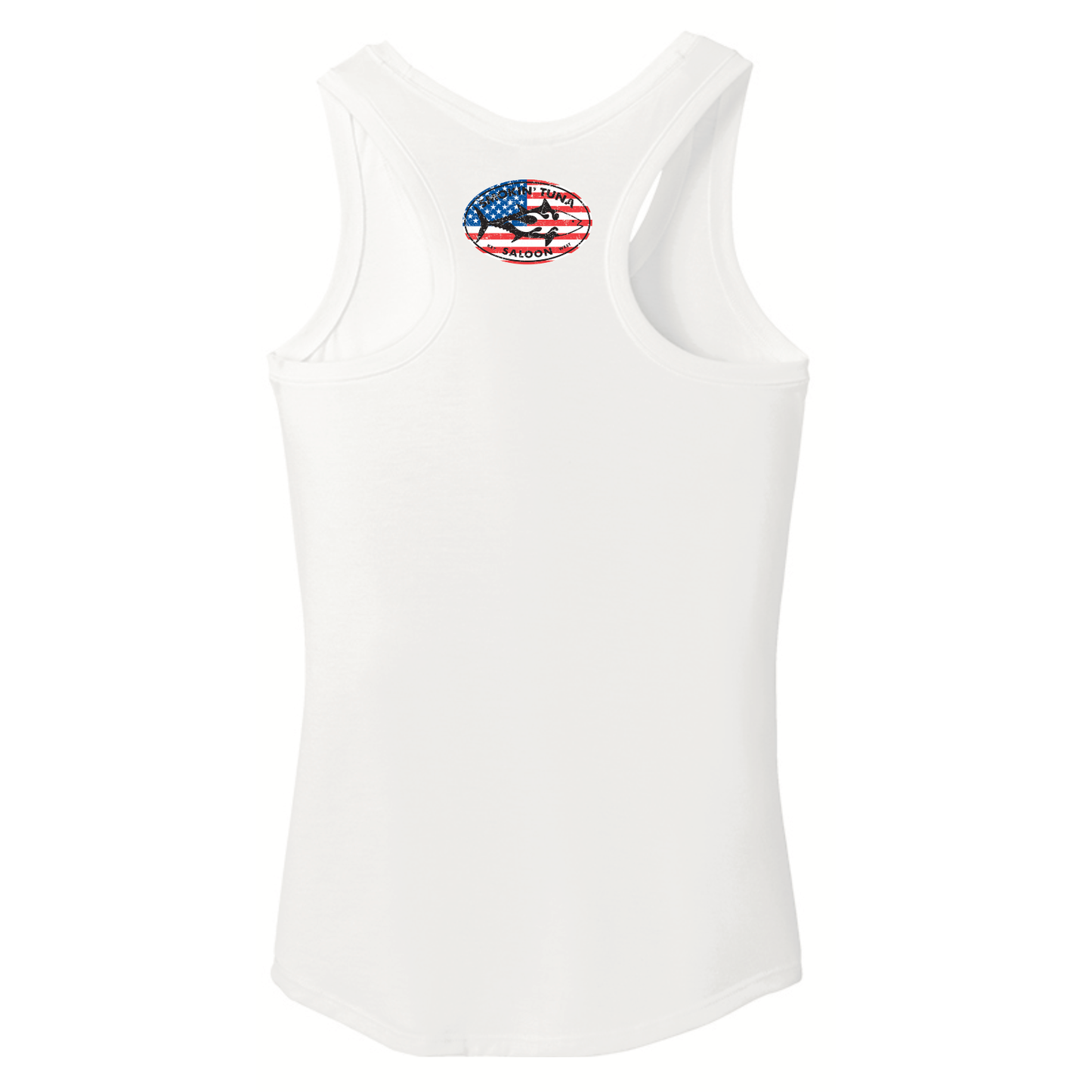 Smokin’ Tuna “Stars & Stripes” Ladies Tank (Made to Order)