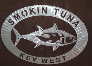 Smokin tuna Metal Carvings..